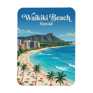 Imán Playa Waikiki Hawaii