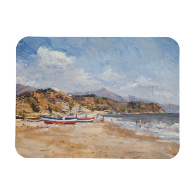 Imán Playa y Montañas Nerja 2001 (Horizontal)