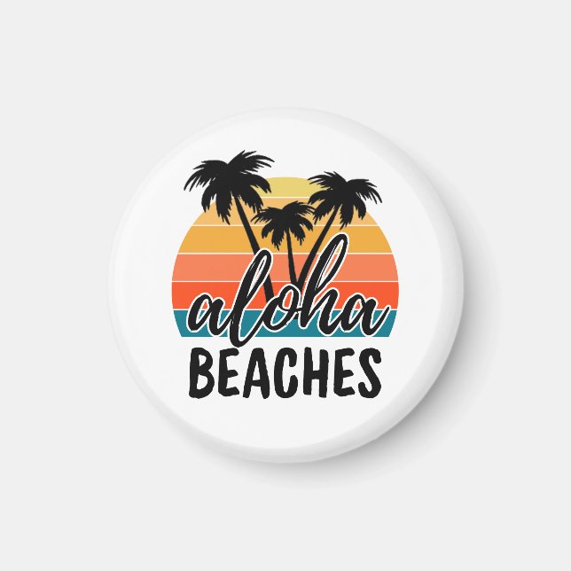 Imán playas Aloha (Frente)