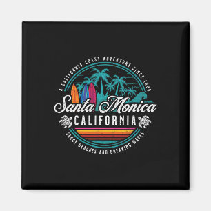 Imán Playas de arena de Santa Mónica de California romp