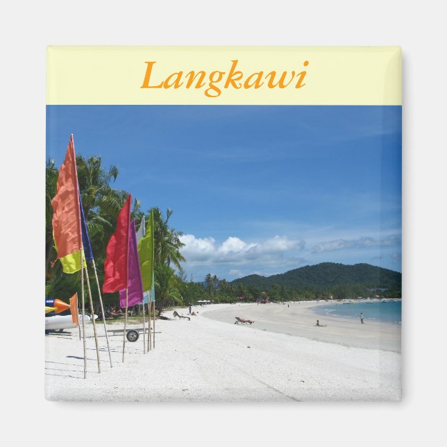 Imán Playas de Langkawi (Frente)