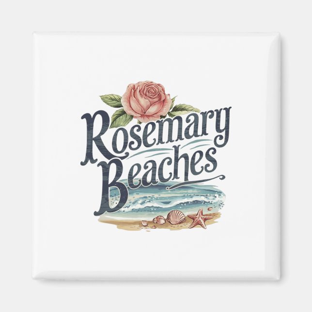 Imán Playas de Rosemary (Frente)
