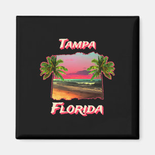 Imán Playas De Tampa Florida