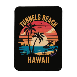 Imán Playas de Túneles Vacaciones Familiares Hawaii