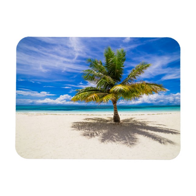 Imán Playas tropicales | Bora Bora, Polinesia Francesa (Horizontal)