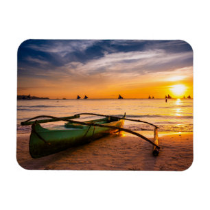 Imán Playas tropicales   Playa Blanca de Boracay