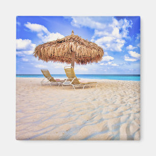 Imán Playas tropicales Playa de arena de Aruba