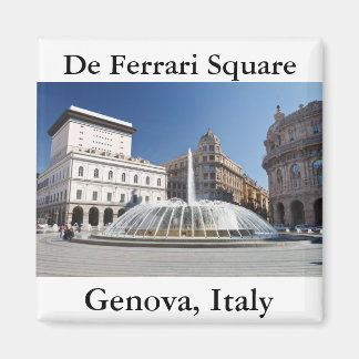 Imán Plaza De Ferrari, Génova, Italia