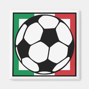 Imán plaza de futbol. italia.