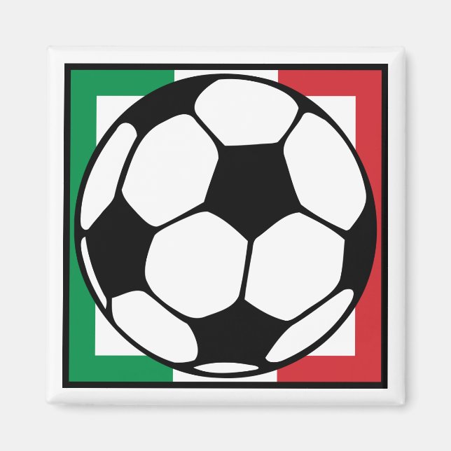 Imán plaza de futbol. italia. (Frente)