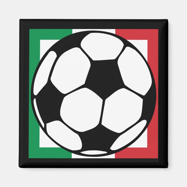 Imán plaza de futbol. italia. (Frente)