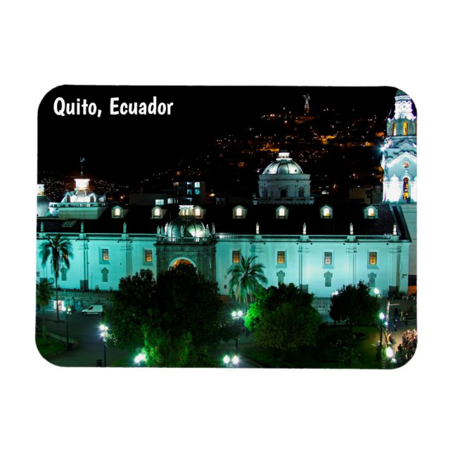 Imán Plaza de la Independencia, Quito, Ecuador (Horizontal)