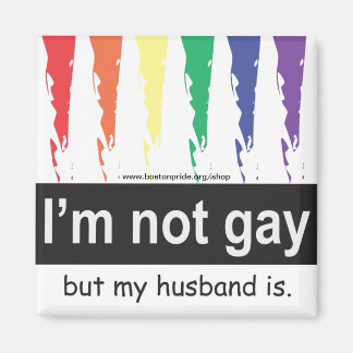 Imán Plaza de Magnet de Marido Gay