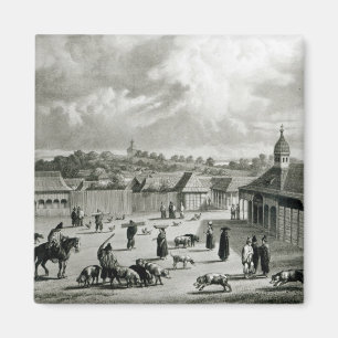 Imán Plaza de San Carlos de Chiloe, 1835]