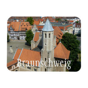 Imán Plaza del Castillo, Burgplaz, Braunschweig, Aleman