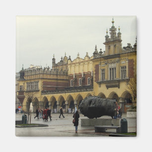Imán Plaza del mercado en Kraków