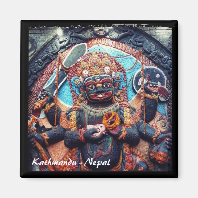 Imán Plaza Dunbar, Katmandú, Nepal - Heruka (Frente)