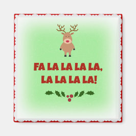 Imán Plaza Fa La La La La Navidades