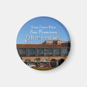 Imán Plaza Ghirardelli de San Francisco #2-2 Magnet