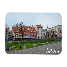 Imán Plaza Livu en Riga, Letonia