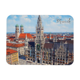 Imán Plaza Marienplatz Múnich Alemania