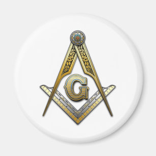 Imán Plaza masónica y brújulas