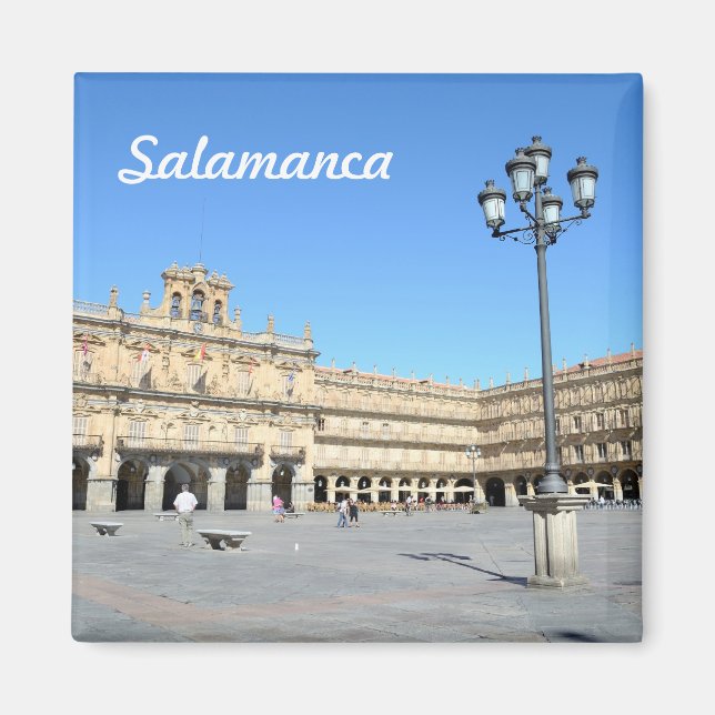 Imán Plaza Mayor, Salamanca (Frente)