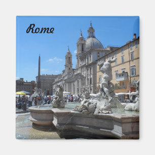 Imán Plaza Navona- Roma, Italia