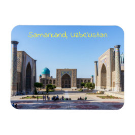Imán Plaza Registan - Samarcanda, Uzbekistán, Asia