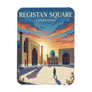 Imán Plaza Registan Uzbekistán