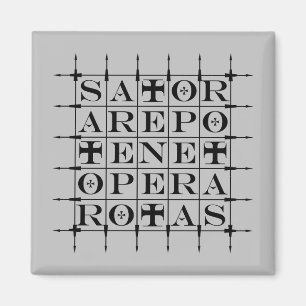 Imán Plaza SATOR [NEGRO]