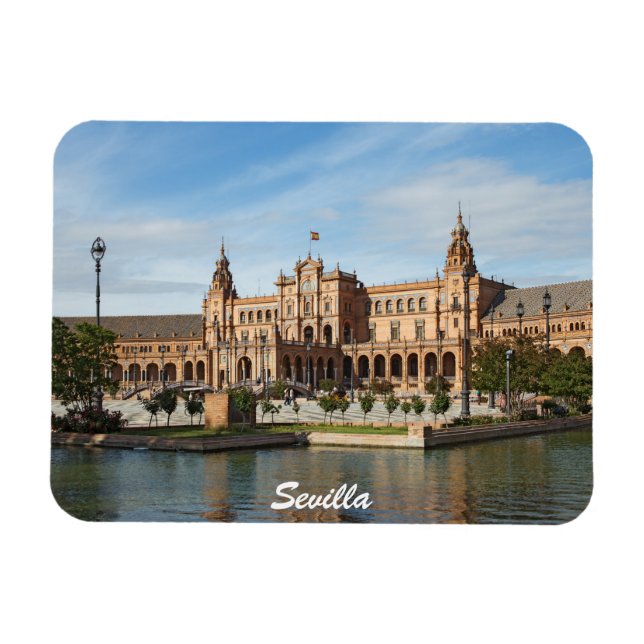 Imán Plaza Sevilla España (Horizontal)