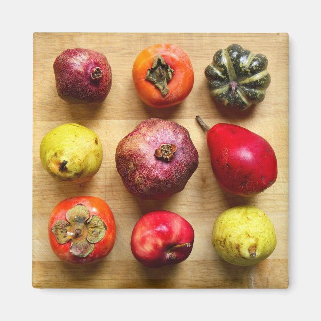 Imán Plaza Tic-tac-toe Fruit (Frente)