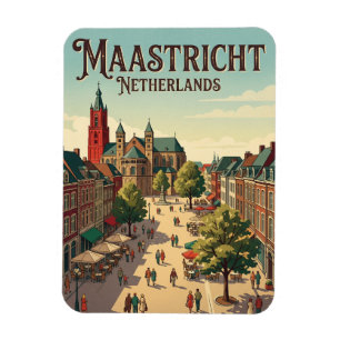 Imán Plaza Vrijthof, Maastricht Países Bajos