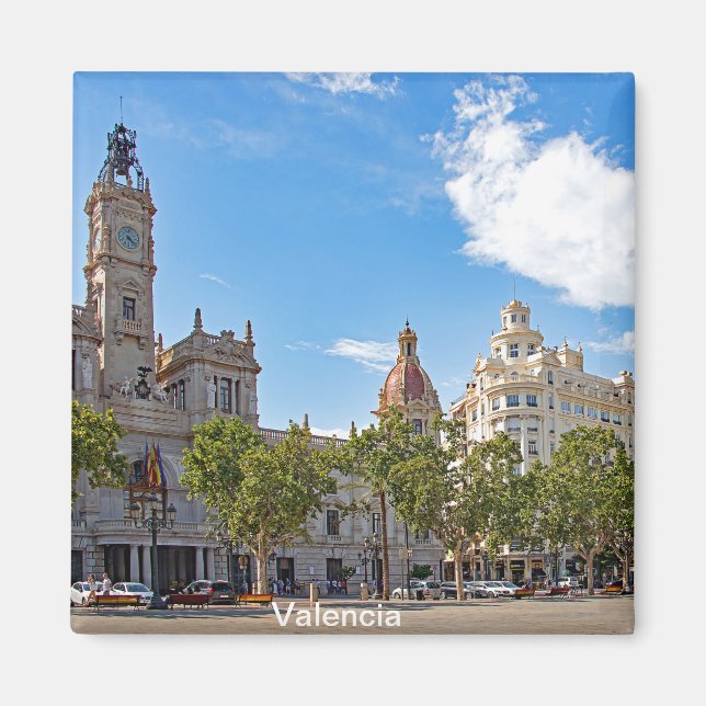 Imán Plazas de la Administración de Valencia (Frente)