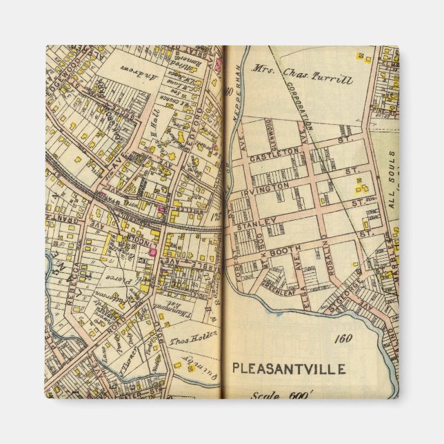 Imán Pleasantville, Nueva York 2 (Frente)