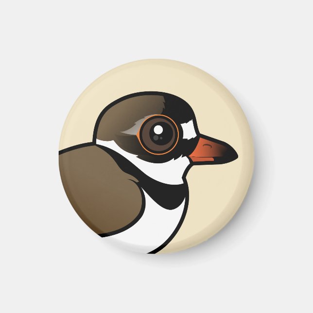 Imán Plover Birdorable Semipalmeal (Frente)