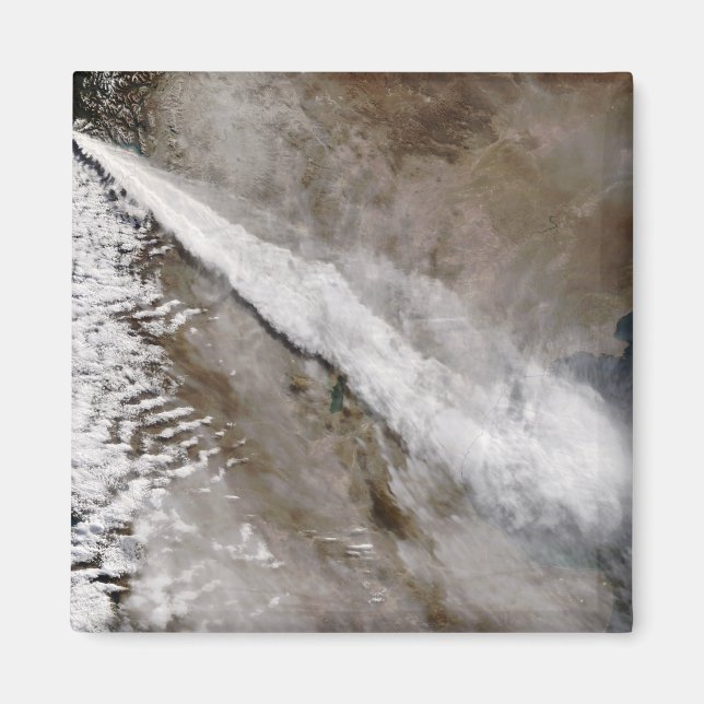 Imán Pluma de la erupción del volcán Chaiten, Chile (Frente)