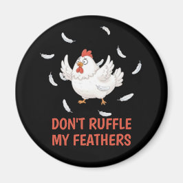 Imán Plumas de Pollo