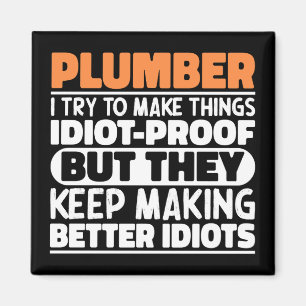 Imán Plumber Trato De Hacer Las Cosas Divertidas Divert