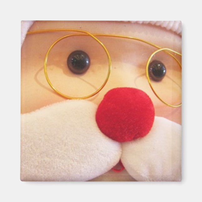 Imán Plush Santa Claus Magnet (Frente)