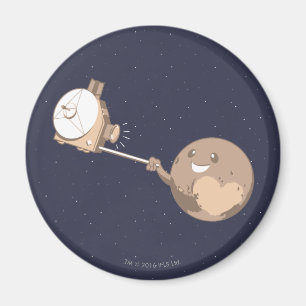 Imán Pluto Selfie