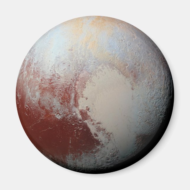 Imán Plutón de planetas enanos de la NASA New Horizons  (Frente)