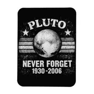 Imán Plutón Nunca Olvides