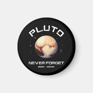 Imán Plutón Nunca Olvides