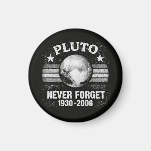 Imán Plutón Nunca Olvides
