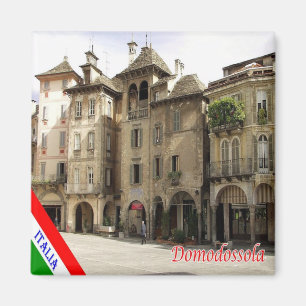 Imán PMT023 DOMODOSSOLA, Piamonte, Italia, Fridge