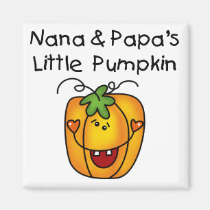 Imán Pocas camisetas de la calabaza de Nana y de la