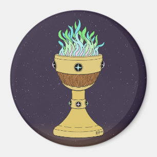 Imán Poción mágica en combinación de Mazer y cáliz