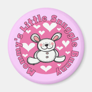 Imán Poco conejito del Snuggle de la mamá